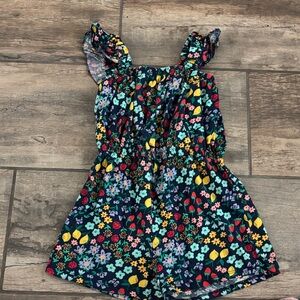 Old Navy Kids Floral Romper - Multicolor